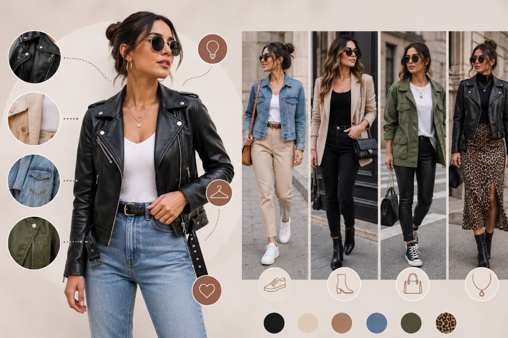 Dicas práticas para combinar jaquetas com seu visual fashionista